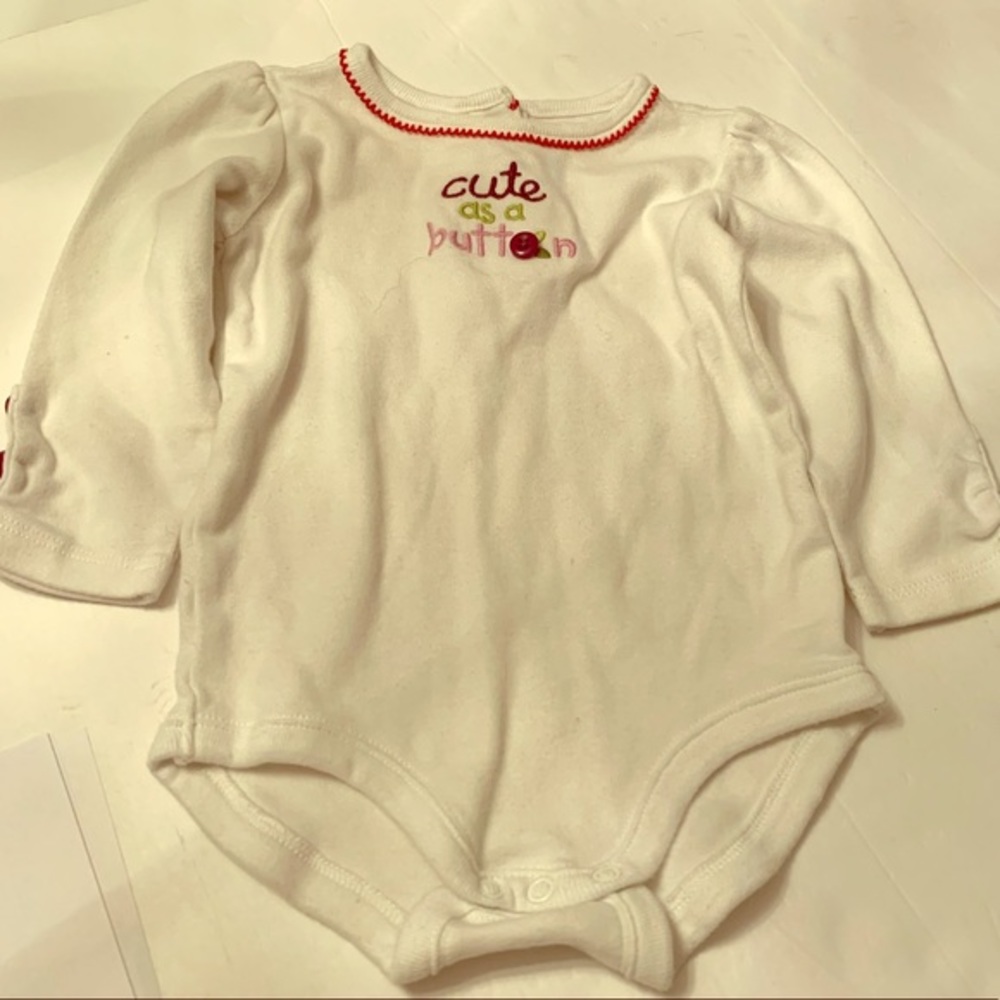 Gymboree Cute As A Button One Piece